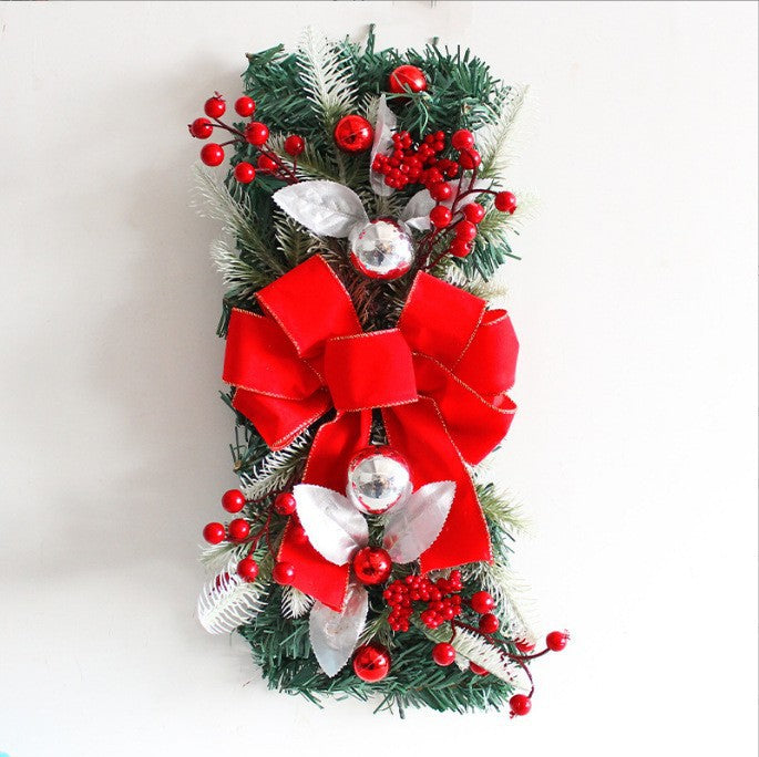 Wholesale Christmas Rattan Door Curtain Hangings Holiday Decorations